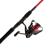 Penn Fishing Fierce IV Combo, 6.2/1, Right/Left, 4000, 7ft. Rod Length, Medium Power, Extra Fast Action, 2 Pieces Rod, Black/Red, FRCIV4000702M