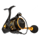 Penn Fishing Slammer IV Spinning Reel, 6.2/1, Right/Left, 2500, Black Gold, SLAIV2500