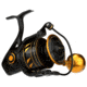 Penn Fishing Slammer IV Spinning Reel, 6.2/1, Right/Left, 6500, Black Gold, SLAIV6500HS