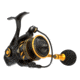 Penn Fishing Slammer IV Spinning Reel, 7.0/1, Right/Left, 2500, Black Gold, SLAIV2500HS