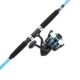 Penn Fishing Wrath Combo, 5.6/1, Right/Left, 6000, 9ft. Rod Length, Medium Heavy Power, Moderate Fast Action, 2 Pieces Rod, Black/Blue, WRTH6000902MH