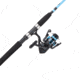 Penn Fishing Wrath Combo, 6.2/1, Right/Left, 3000, 7ft. Rod Length, Medium Light Power, Moderate Fast Action, 2 Pieces Rod, Black/Blue, WRTH3000702ML