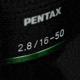 Pentax HD DA 16-50mm F2.8 ED PLM AW Lens, Black, 28030