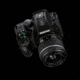Pentax KF Digital Camera, Black, Compact, 1184