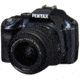 Pentax K-x Digital SLR Camera with DA L 18-55 &amp; 50-200mm Lenses, Navy 17537