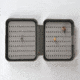 Perfect Hatch Fly Box Tri-Foam, Small, Grey, PH-FB-TF-S