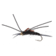 Perfect Hatch Nymph Flies BH Rubber Leg Stonefly, Black, #08, PHFLY151008P