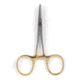 Perfect Hatch Stainless Steel Forceps, Straight, 5in, Gold, PH-A-SF-G05
