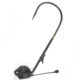 Perfection Lures 1/8oz Shaky Head Stand Up Jigs-Black-True Stand Up Action, SHUB1/8