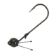 Perfection Lures Stand Up Shakey Head, Black, 1/8oz, SHU1/8