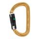 Petzl Am'D Ball Lock Carabiner, Gold, M34A BLY