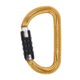 Petzl Am'D Carabiner, Gold, Triact-Lock, M34A TLY