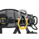 Petzl Astro Sit Harness, Black/Yellow, 0, C085AB00