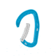 Petzl Djinn Bent Carabiner, Turquoise, M060LB00