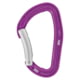 Petzl Djinn Bent Carabiner, Violet, M060LB01
