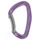 Petzl Djinn H-Frame Carabiner, Bent Gate, Violet, M060BA01