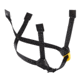 Petzl Dual Chinstrap, Yellow/Black, Standard, A010FA00