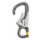 Petzl Eashook Open Connector, Gray/Yellow, M043AA00