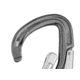 Petzl Eashook Open Connector, Gray/Yellow, M043AA00