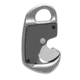 Petzl Easytop Stainless Carabiner, One Size, M001DA00