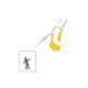 Petzl Evac Triangle Safety Chest Collar Thales, One Size, C061AA00