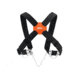 Petzl Explo Shoulder Straps, Black/Orange, C027AA00