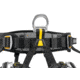 Petzl Falcon Harness, Black/Yellow, 1, C038DA00