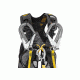 Petzl Full Body Harness, w/ANSI &amp; CSA certifications, Yellow/Black, 28-36in waist C73JFA 1U