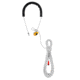 Petzl Grillon Lanyard, White/Yellow, 10 m, L052AA04