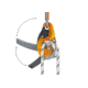 Petzl I'D Evac Self-braking Descender, D020CA00