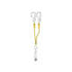 Petzl Jane-Y Lanyard, 60 cm, L051AA02