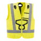 Petzl Newton HI-VIZ Vest, Yellow, C073GA00