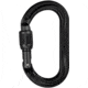 Petzl OK Carabiner, Black, Screw-Lock, M33A SLN