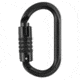 Petzl Oxan Trilock Carabiner Black M72 TLN