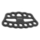 Petzl Paw Rigging Plate, Black, Large, G063CA01