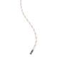 Petzl Pur Line 6mm Cord, White/Orange, 65 m, R010AA00