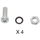 Petzl Screws for Ice Axe Picks, Pack of 4, Grey, U041AA00