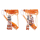 Petzl Sitta Climbing Harness, Orange, Small, C011AA01