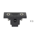 Petzl Spacers for Trac Guide, Pack of 5, Black, P023FB00