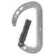 Petzl Spirit Bent Carabiner, Gray, M061AB02
