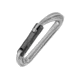 Petzl Spirit Carabiner Bent, Grey, One Size, M061AB02