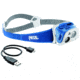 Petzl Tikka R+ Headlamp Recharg Blue E92 RB