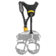 Petzl Top Croll Chest Harness, Black/Yellow, C081CB00