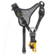 Petzl Top Croll Chest Harness, Black/Yellow, C081CB00