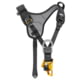 Petzl Top Croll Chest Harness, Black/Yellow, C081CB00