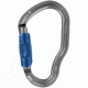Petzl Vertigo Wire-Lock Carabiners, 10 Pack, M40A WLB