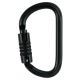 Petzl Vulcan Screw-Lock Connector, Black, M073AA01