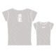 Petzl Women's EVE Cotton Logo T-Shirt,Grey,Large Z44 LG