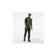 Smartwool PhD Light 1/4 Zip-Men's, Chive H, Small, SW014014A31-S