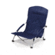 Picnic Time Tranquility Beach Chair-Navy